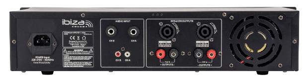 IBIZA AMP 1000 mk2 - AMP1000 mk2 - ampli sono 2 x 800 w max